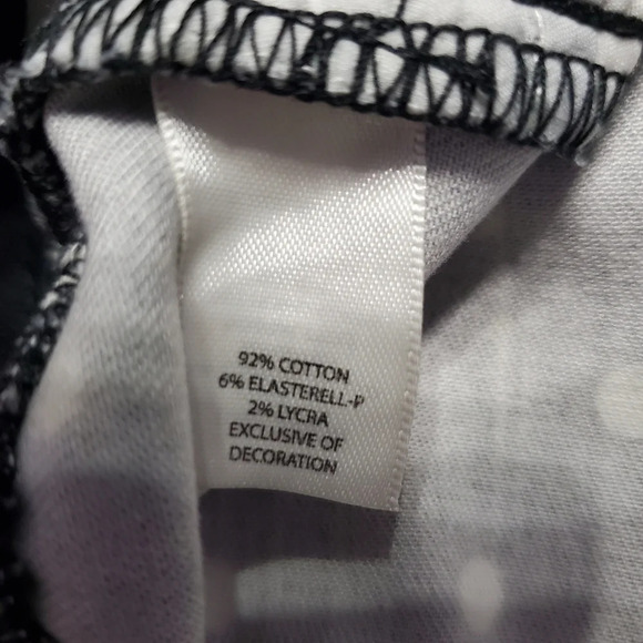 White House Black Market Blanc Polka Dot Slim Ankle Jean 0 R - Picture 9 of 9